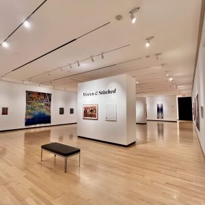 Woven and Stitched exhibit at the Burchfield Penney Art Center